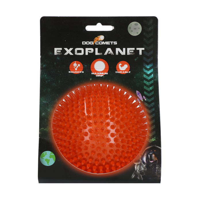 
  Dog Comets Exoplanet Egelbal L Oranje - artikelnummer COME016P
