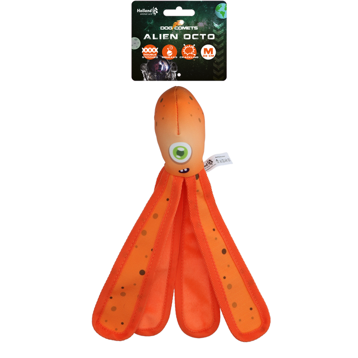 
  Dog Comets Alien Octo M Oranje - artikelnummer COME018J
