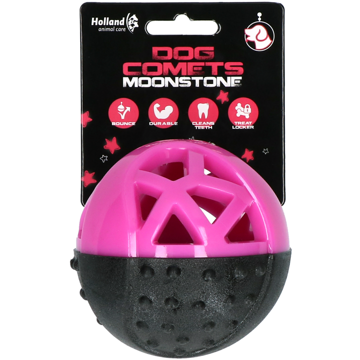 
  Dog Comets Moonstone Traktatiebal Roze - artikelnummer COME062
