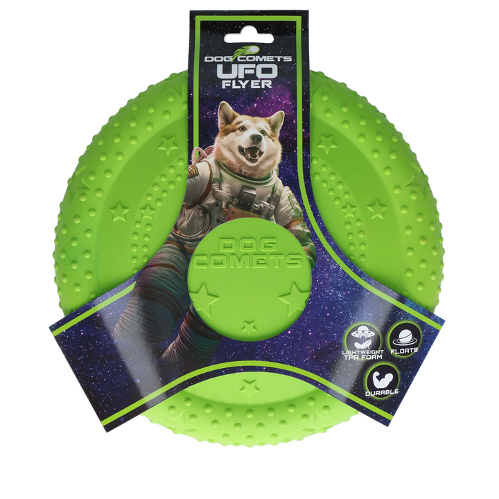 
  Dog Comets UFO Flyer Groen M - artikelnummer COME097A
