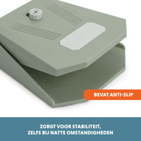 Coolpets Splash Water Fountain Olijfgroen