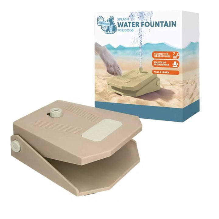 
  Coolpets Splash Water Fountain Beige - artikelnummer COOL010S
