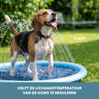 Coolpets Splash Sprinkler Pad S 100 cm