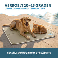 Coolpets Gel Cooling Mat Beige L