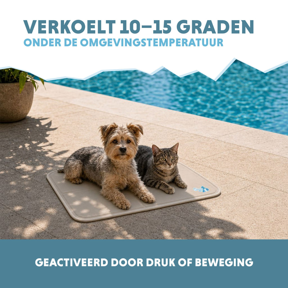 Coolpets Gel Cooling Mat Beige S