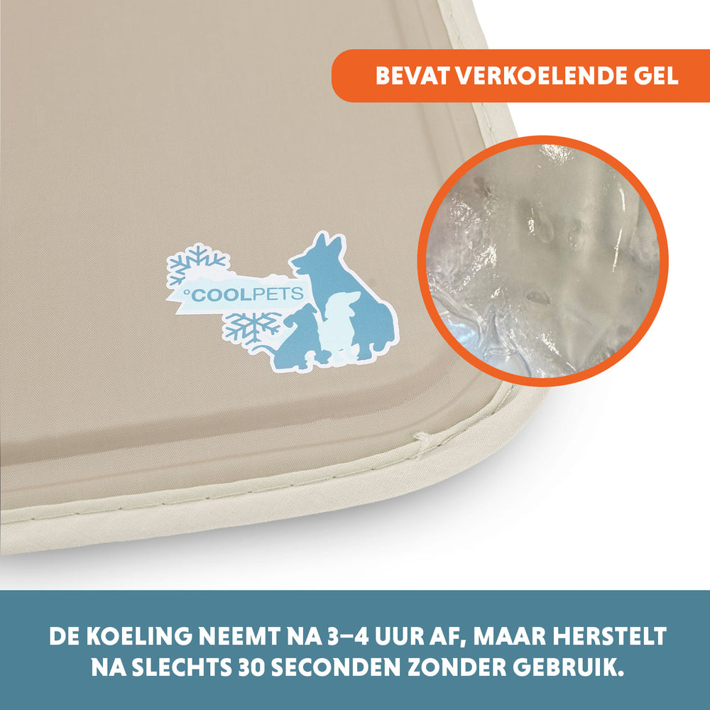 Coolpets Gel Cooling Mat Beige XL