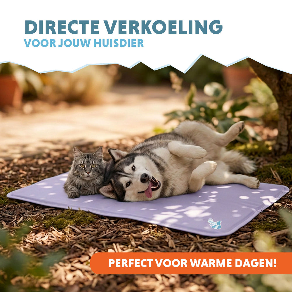 Coolpets Gel Cooling Mat Lila XL