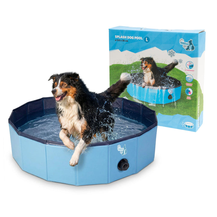 
  CoolPets Splash Dog Pool ø 120 x 30 cm - artikelnummer COOL058
