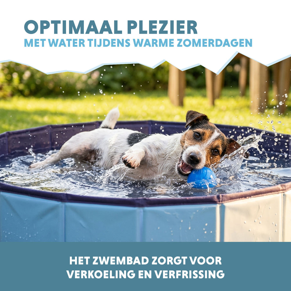 CoolPets Splash Dog Pool ø 100 x 30 cm