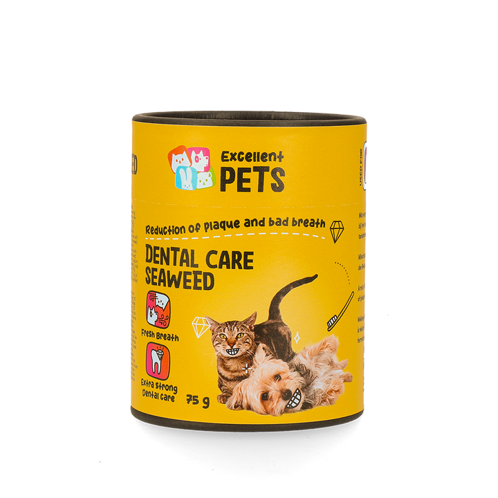 
  Dental Care Seaweed 75 g - artikelnummer DENT014A
