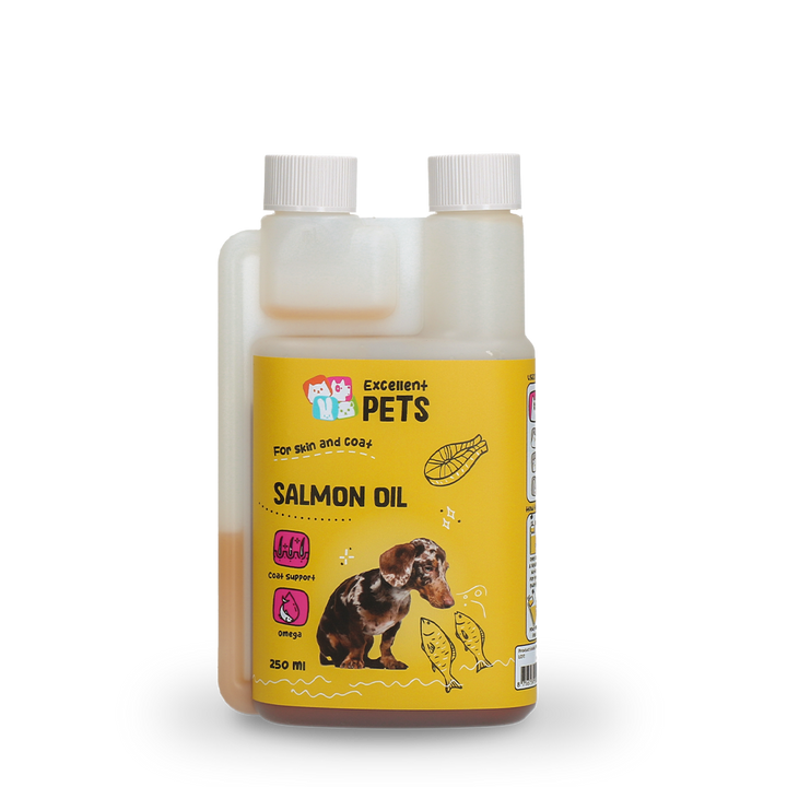 
  Excellent Pets Dog Salmon Oil 250 ml - artikelnummer DOGF0250
