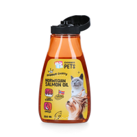 Excellent Pets Noorse Zalmolie 250 ml (knijpflacon)
