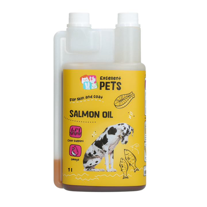 
  Excellent Pets Dog Salmon Oil 1000 ml - artikelnummer DOGF1000
