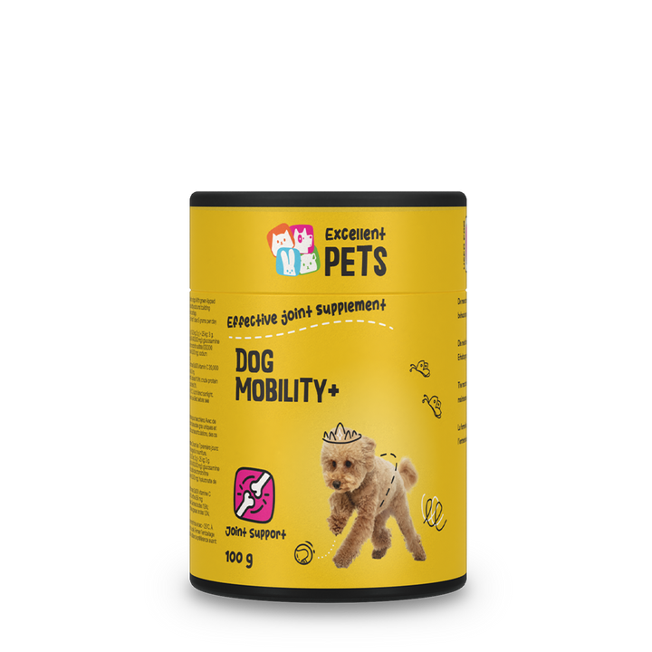 
  Excellent Pets Dog Mobility+ 100 g - artikelnummer DOGM0100
