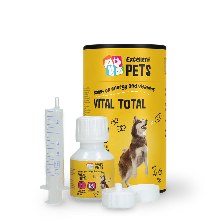 
  Excellent Pets Vital Total 50 ml - artikelnummer DOGV0050
