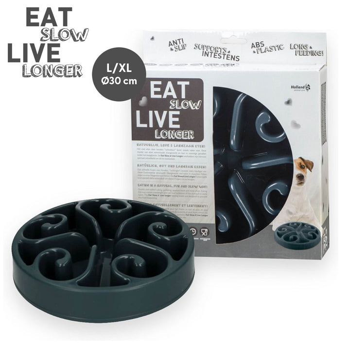 
  Eat Slow Live Longer Original Grijs L - artikelnummer EATS005
