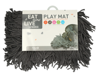 Eat Slow Live Longer Play Mat Grijs