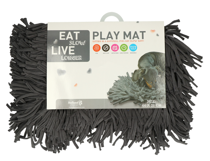 
  Eat Slow Live Longer Play Mat Grijs - artikelnummer EATS022
