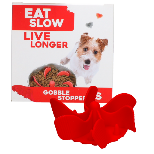 
  Eat Slow Live Longer Gobble Stopper Rood S - artikelnummer EATS065NO
