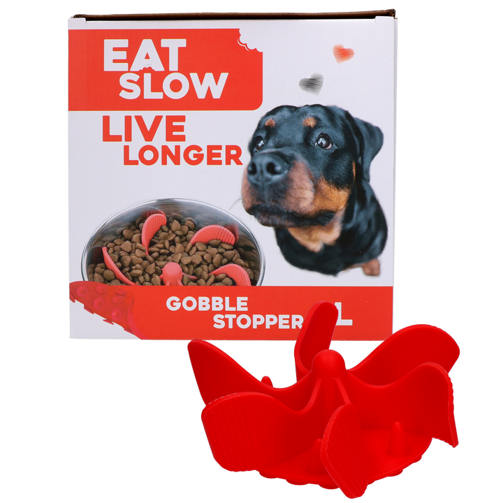 
  Eat Slow Live Longer Gobble Stopper Rood L - artikelnummer EATS065TO
