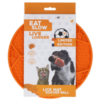 Eat Slow Live Longer Lick Mat Soccer Ball Oranje (Limited Edition WK)