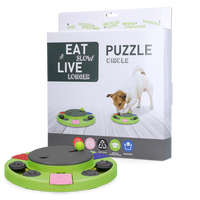 Eat Slow Live Longer Puzzle Circle