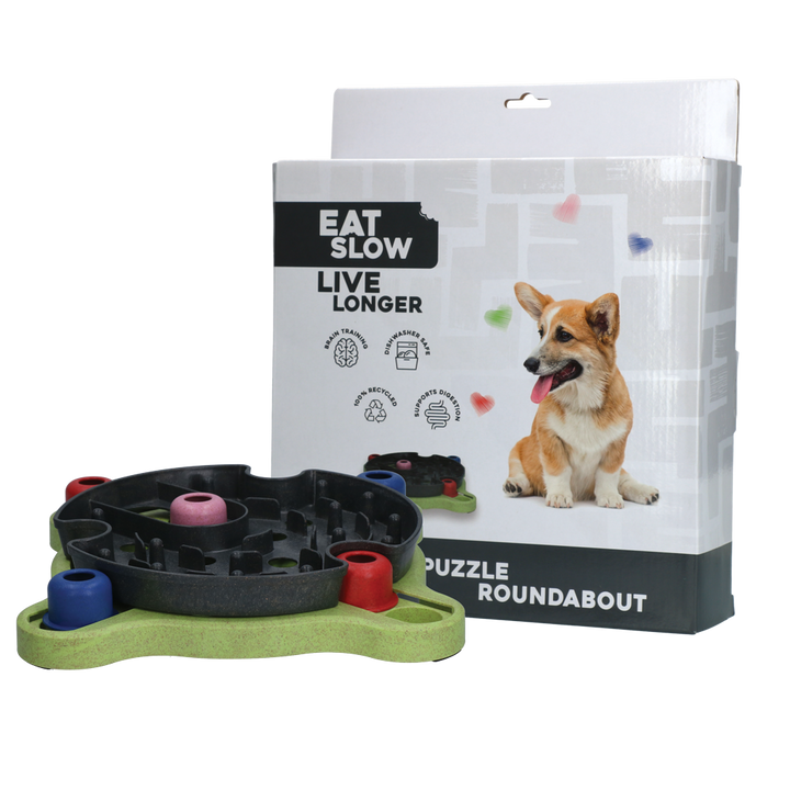 
  Eat Slow Live Longer Puzzle Roundabout - artikelnummer EATS070F
