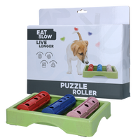 Eat Slow Live Longer Puzzle Roller