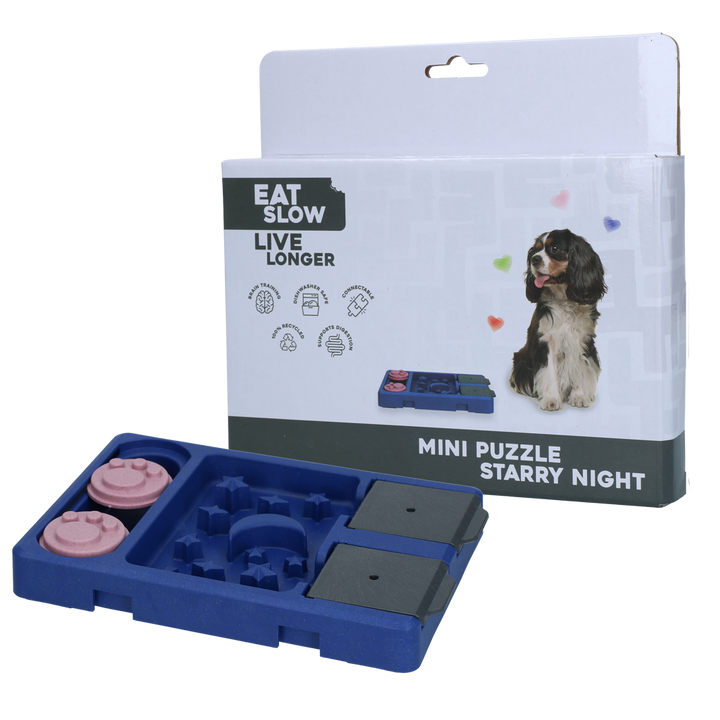 
  Eat Slow Live Longer Mini Puzzle Starry Night - artikelnummer EATS071C
