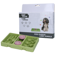 Eat Slow Live Longer Mini Puzzle Lush Jungle
