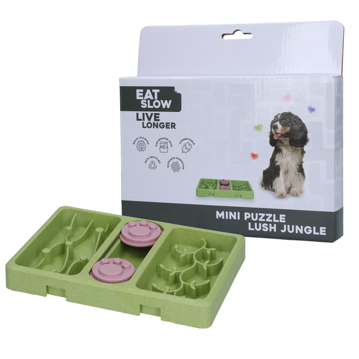 
  Eat Slow Live Longer Mini Puzzle Lush Jungle - artikelnummer EATS071D
