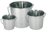 Emmer RVS 8,5 l