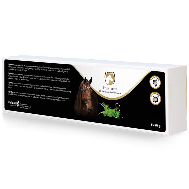 
  Excellent Horse Parex 5 x 50 g - artikelnummer EQUI0001CG
