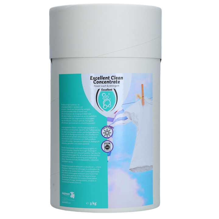 
  Excellent Schoon concentraat totaalwasmiddel 3 kg - artikelnummer EXCE0002
