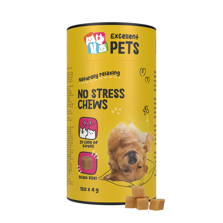 
  Excellent Pets No Stress Soft Chews 120 Treats - artikelnummer EXCE5010B
