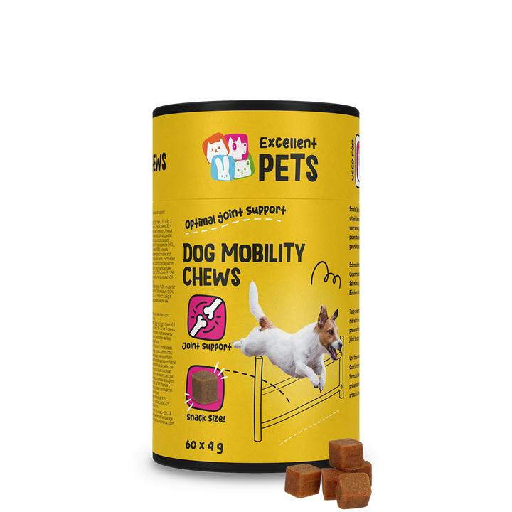 
  Excellent Pets Dog Mobility Soft Chews 60 Treats - artikelnummer EXCE5020A
