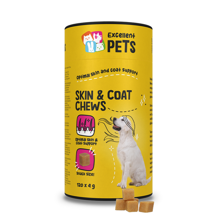 
  Excellent Pets Skin & Coat Soft Chews 120 Treats - artikelnummer EXCE5030B
