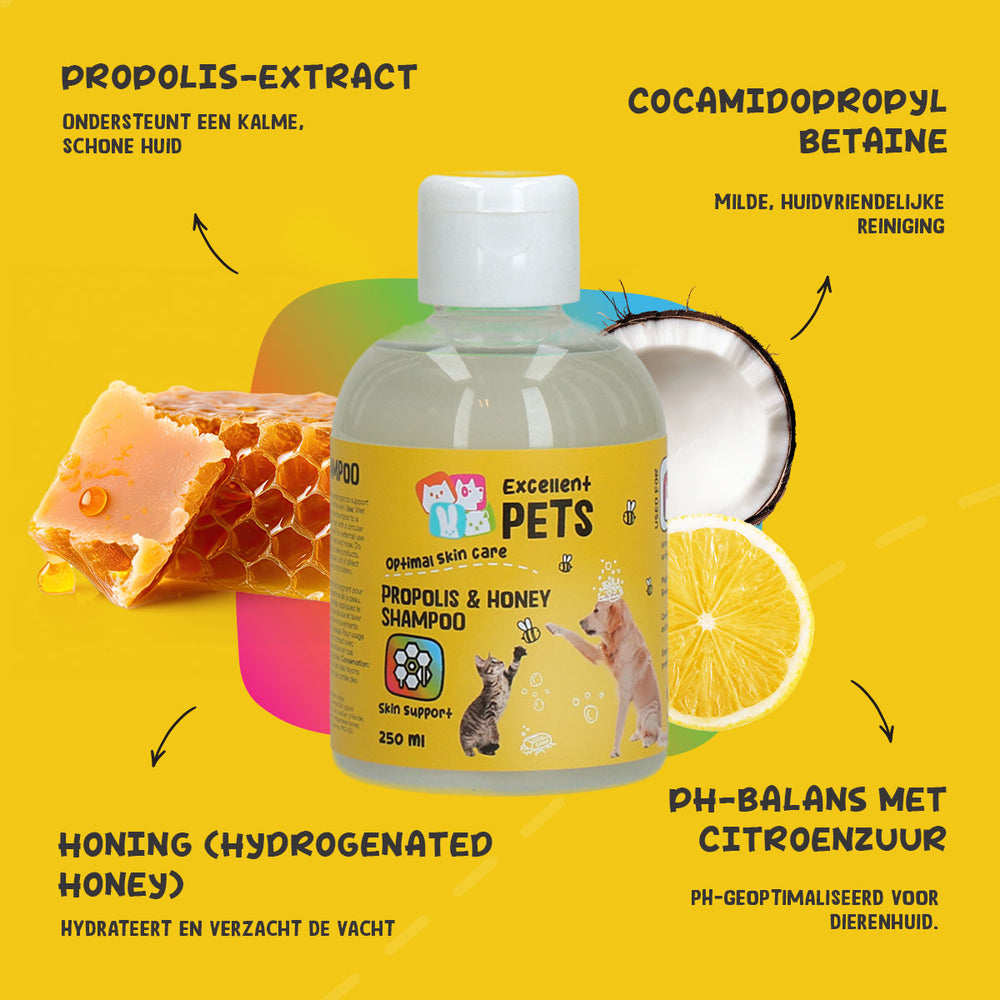 Excellent Pets Propolis & Honey Shampoo 250 ml