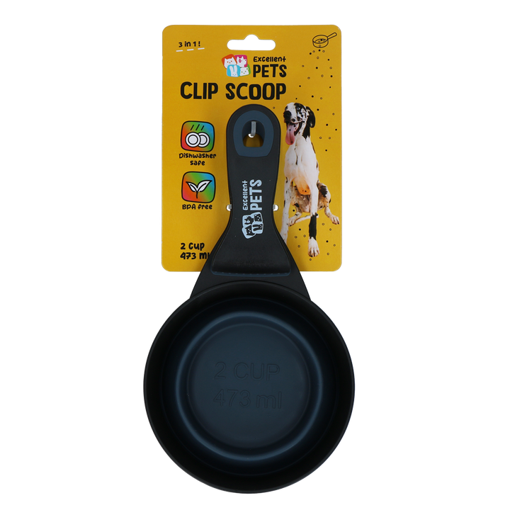 
  Excellent Pets Voerschep met Sluitclip 2 cup - artikelnummer EXCE7090A
