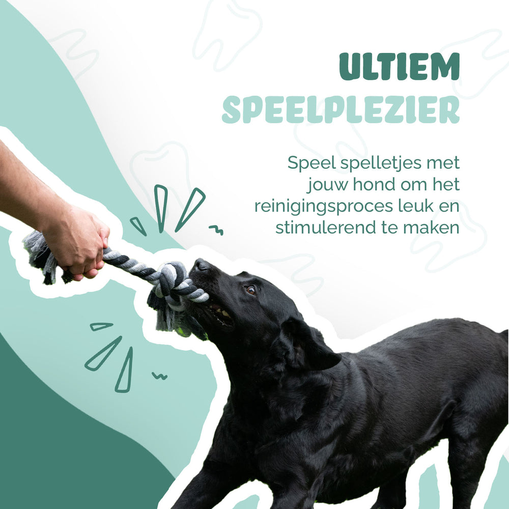 Floss Toss Dental Rope 5 Knot - 185 cm