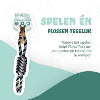Floss Toss Dental Rope Exteme 8-Tugger - 61 cm