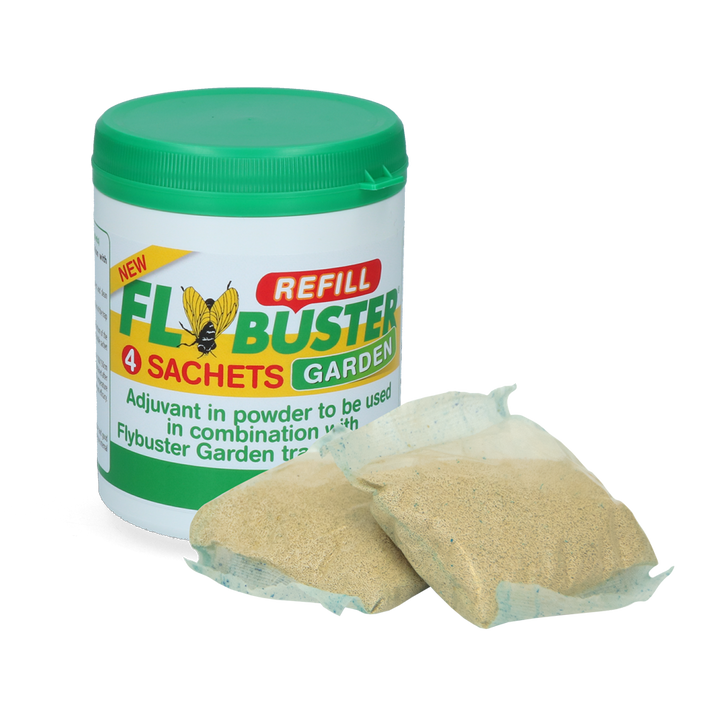 
  Flybuster Bait Garden (4x 20 g) - artikelnummer FLYB2040
