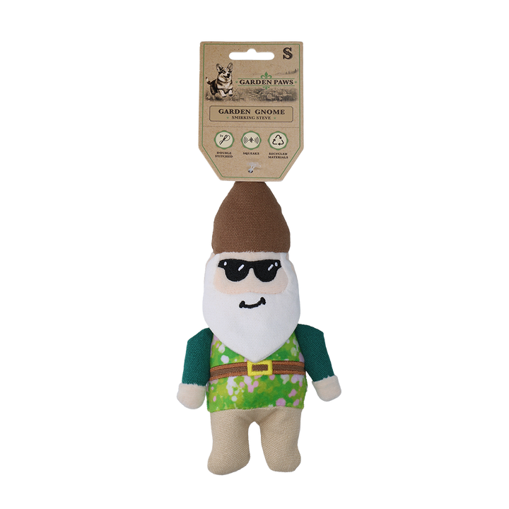 
  Garden Paws Garden Gnome Smirking Steve S - artikelnummer GARD0020S
