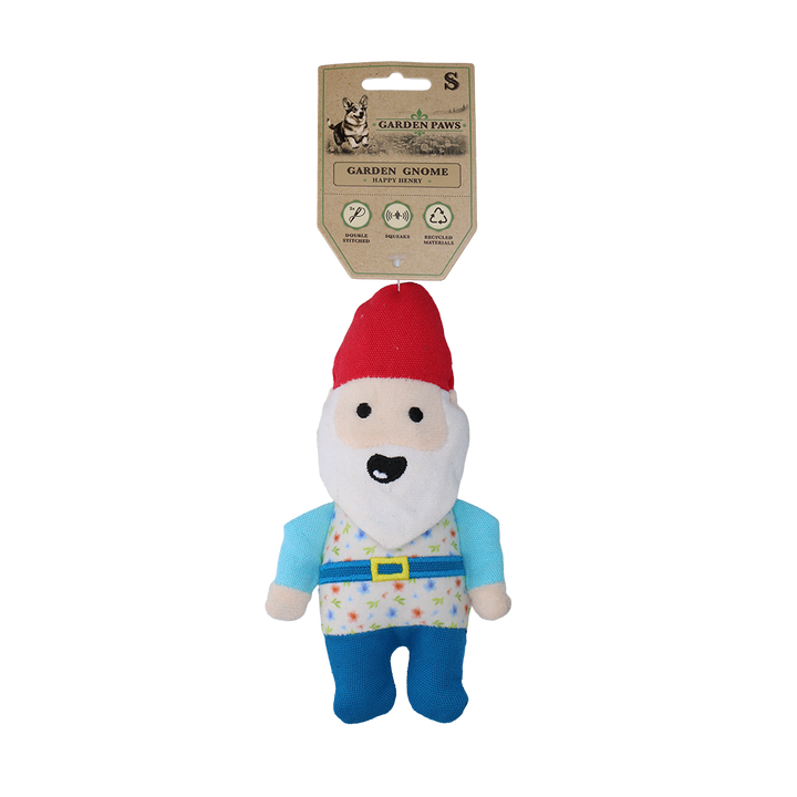 
  Garden Paws Garden Gnome Happy Henry S - artikelnummer GARD0022S

