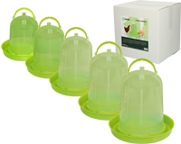Gaun Pluimvee Drinktoren Limoengroen 5 l