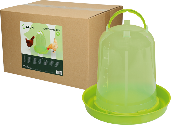 
  Gaun Pluimvee Drinktoren Limoengroen 8 l - artikelnummer GAUN10946
