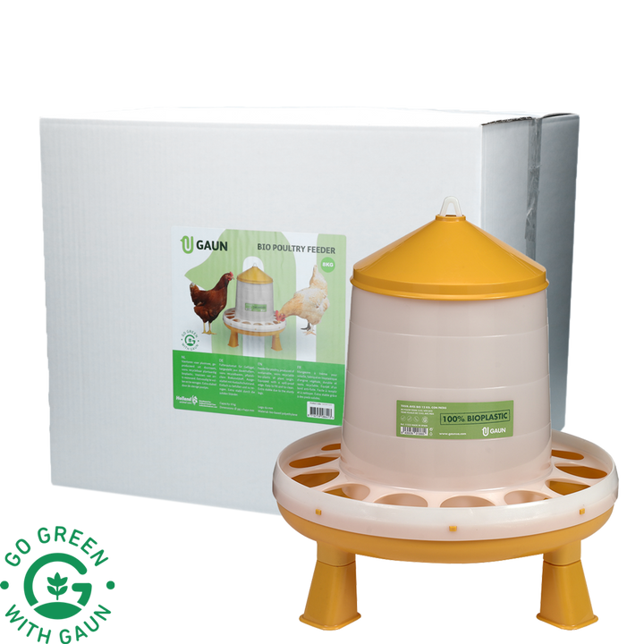 
  Gaun Pluimvee Voertoren op Pootjes Bio Limoengroen 8 kg - artikelnummer GAUN11251
