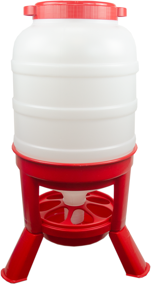 
  Gaun Pluimvee Voertoren Hopper op Pootjes Rood 40 l - artikelnummer GAUN11270

