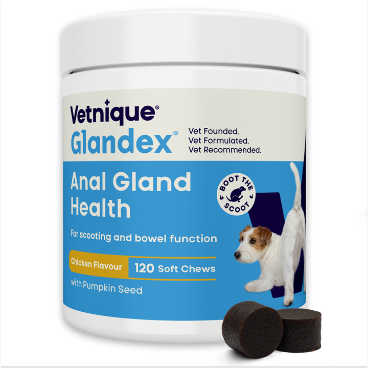 
  Glandex Soft Chews Kip 120 treats (480 g) - artikelnummer GLAN44981A
