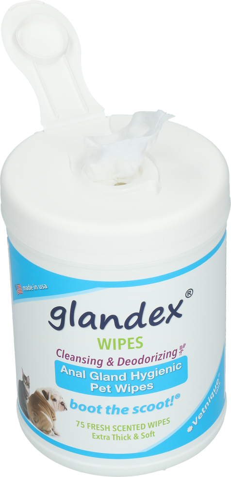 
  Glandex Wipes 75 st. - artikelnummer GLAN44986
